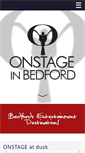 Mobile Screenshot of onstageinbedford.com